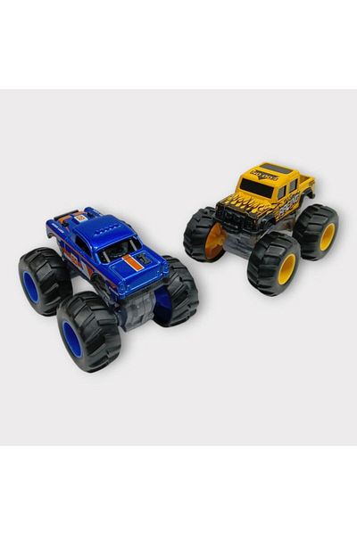 Angoravi Mini Off-Road Vehicles 2 - Yellow Navy Blue