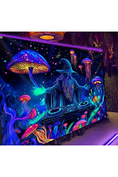 Types Dj Mantar deniz anası duvar halısı 200×150 cm