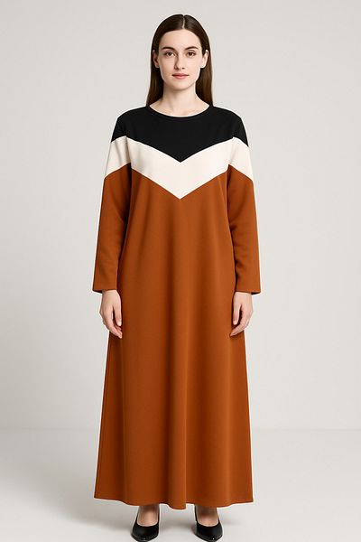 BUTİK AYVİTRİN Women's Plus Size Shrug Dress