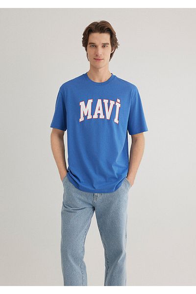 Mavi T-Shirt mit Logo-Print, lockere Passform 0611711-70895