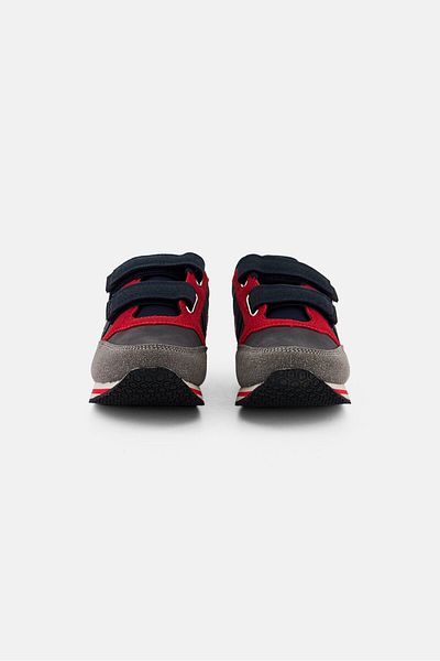 United Colors of Benetton Kids Boy Word Mx Velcro Closure Casual Shoes, Grey