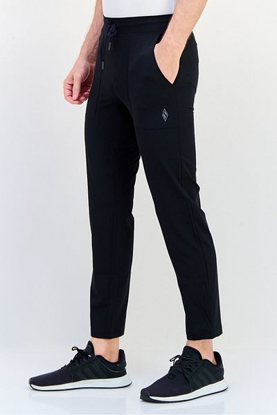 SKECHERS Men Sportswear Fit Training Sweatpants, Black
