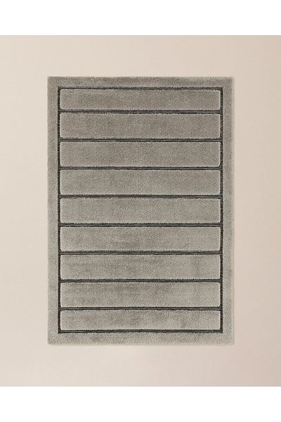 Madame Coco Foison-Teppich – Grau – 120 x 180 cm