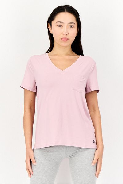 SKECHERS Women Sportswear Fit Short Sleeve Outdoor T-shirt, Pink
