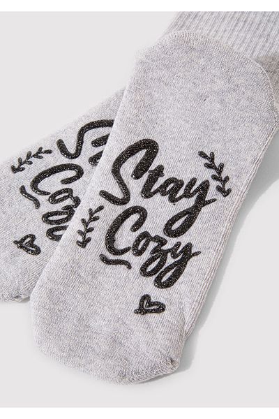 Mavi Сиви чорапи с щампи Stay Cozy 1912751 -28387