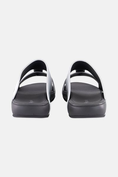 Algspar Men 2 Strap Slip On Arabic Sandals, Light Grey