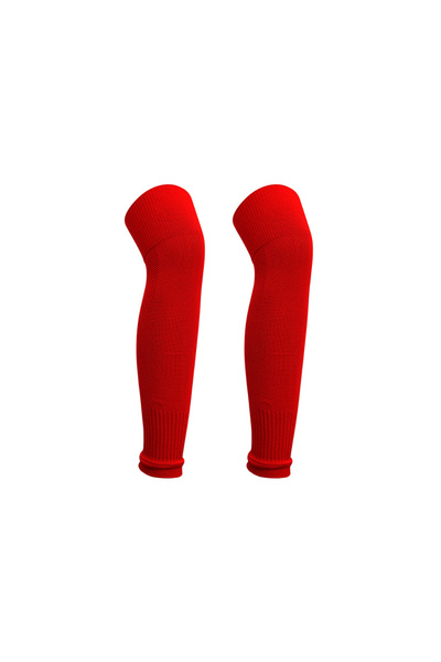 Choice جوارب كرة قدم L A-Red Loogdeel زوج واحد من جوارب الساق لحماية الركبة ل...