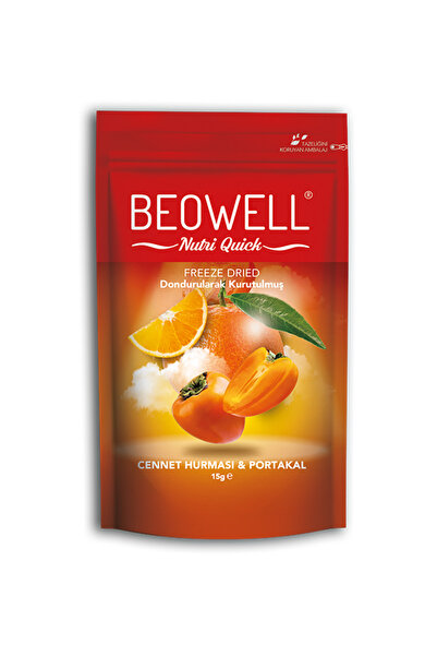 BEOWELL Nutri Quick – Freeze Dried Dondurularak Kurutulmuş Cennet Hurması & P...