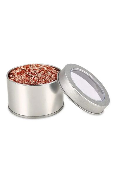 Choice 1Pcs 1Pcs Desoldering Cleaning Ball Soldering Iron Mesh Filter Cleaning Nozzle Tip Copper Wire Clean