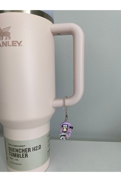 Pinky Lady Anime karekterli termos charmı/ Termos süsü/ Anime karekteri/ Çanta charmı/ Termos charmı