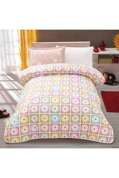 Pazar Home Bedding 4-piece single bed sheet for children - Bazaar Home Liwa with stitched filling