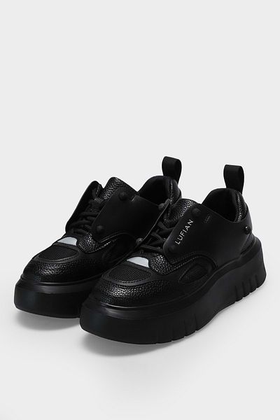 Lufian 122230013 Icy Sneaker Унисекс кожени маратонки, черни