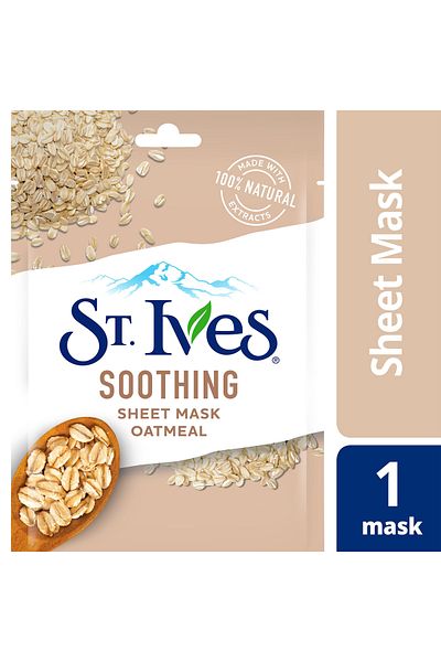 St. Ives Soothing Oatmeal Sheet Mask 1 pc