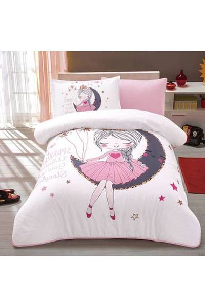 Pazar Home Bedding 4-piece single bed sheet for children - Bazaar Home Liwa with stitched filling