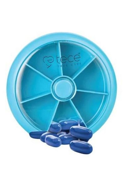 TECE Tisi Organizer and Pill Holder for Medicine and Vitamins - 7 Sections