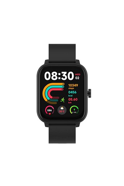Ecowatch Smartwatch 4, 1.85" Amoled, Ip68, Gps, Black