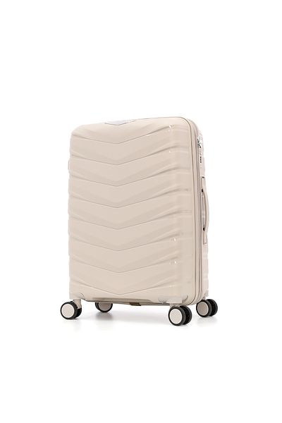 Giordano Hardside Double Spinner Polypropylene Trolley Bags(Set of 3 pieces)