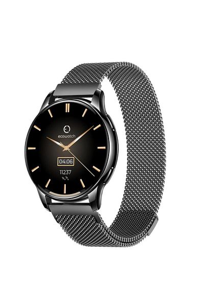 Ecowatch Smartwatch 3, 1.32" Amoled, Ip67, Black