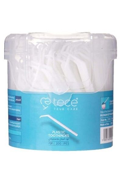 TECE Plastic Toothpicks 200pcs (2805) --- 200 Plastic Toothpicks 0028054