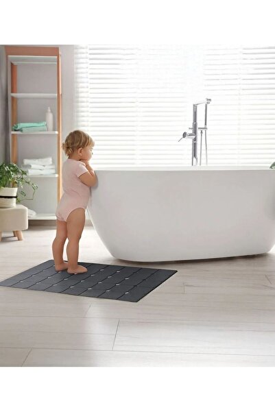 seahome Aqua Luxe Katlanabilir Küvet Paspası Büyük Tahliye Delikleri Makine Y...