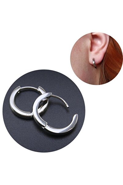 Bylin Takı 316l Surgical Steel Hoop Earring - 14 Mm
