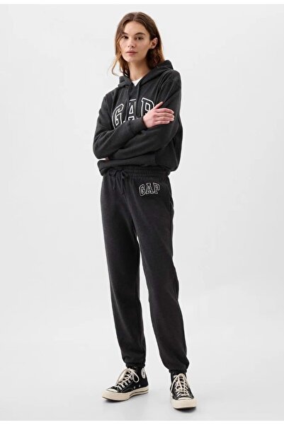 GAP Γυναικεία φούτερ V-Gap Herıtage Jogger Fleece 463492 SMOKED