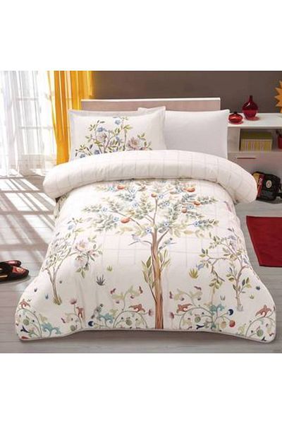 Pazar Home Bedding مفرش مفرد للاطفال من ٤ قطع - بازار هوم ليوا بحشوة مخيطة