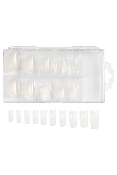 SensoPRO Milano Unghii false, 100 bucăți, transparente