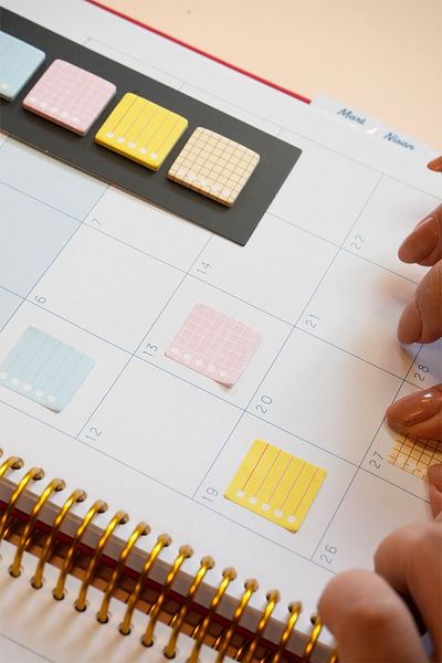 Victoria's Journals Mini Post-It 4 Colours X 20 Sheets