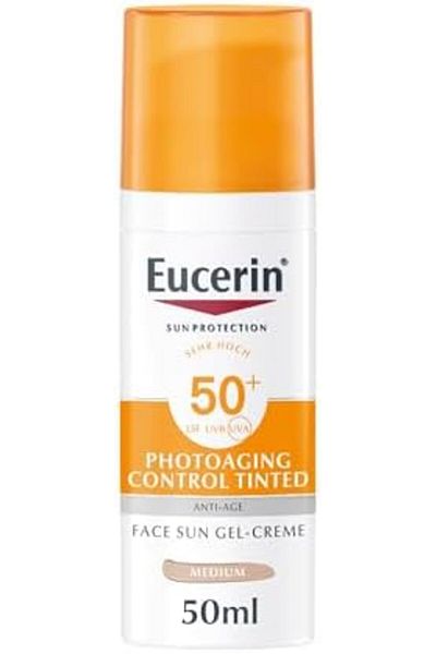 Eucerin Sunscreen Cream SPF 50+ for Photoaging Control by Eucerin, 50ml - Packaging May Vary