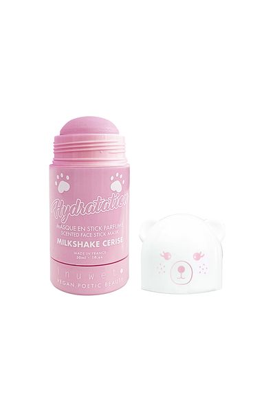 Inuwet Moisturizing Stick Mask For The Face, With White Clay And Cherry Milkshake Scent, , 30 ml