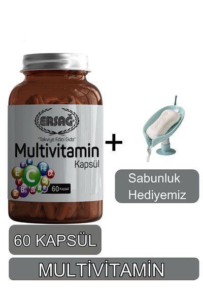 Ersağ Multivitamin Food Supplement - Soap Dish Gift 4034-04