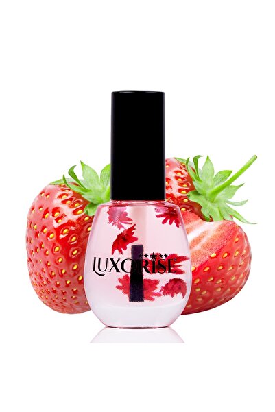 LUXORISE Cuticle Oil With Strawberry Brush - , 15 ml