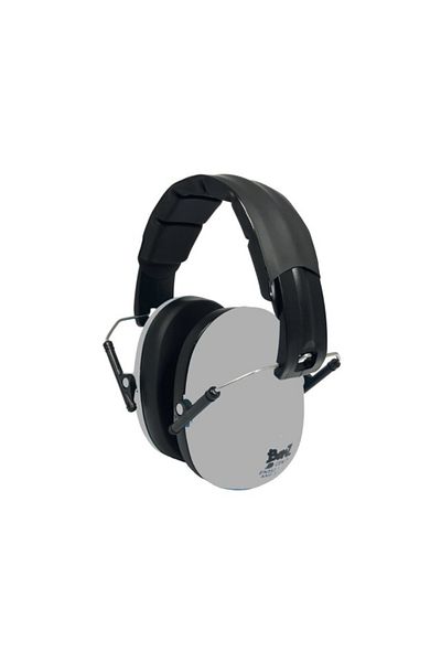 Banz Children's Earmuffs, Bubzee, 3-10 Years, Grey