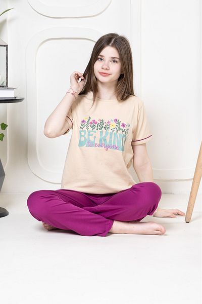 Pyjama Familya Σετ κοντομάνικη πιτζάμα για κορίτσι