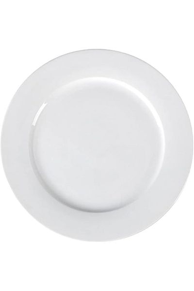 mastergold 6*15CM Set Of 6 Premium Porcelain Dinner Plates Set Of 6 Round Flat& Serving Plates For Meat Dessert