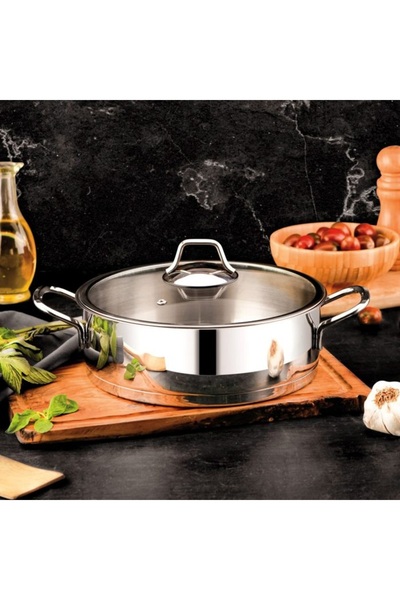 ÖZLİFE EKİN 24 Cm Çelik Karnıyarık Tencere