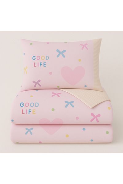 Pazar Home Bedding 4-Piece Cotton Baby Single Bedspread - Bazaar Home Birth with Stitched Filling