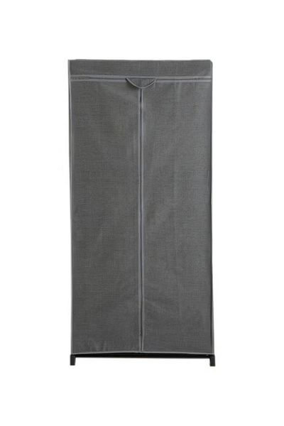 Home Center Zippered Storage Cabinet Grey