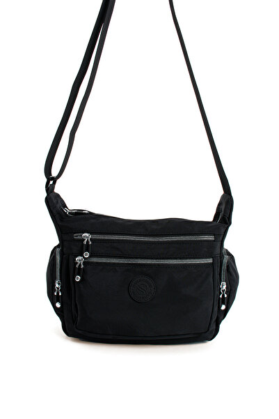 Sanmorris 4005 Geantă de umăr ajustabilă cu bretea crossbody compartimente, d...