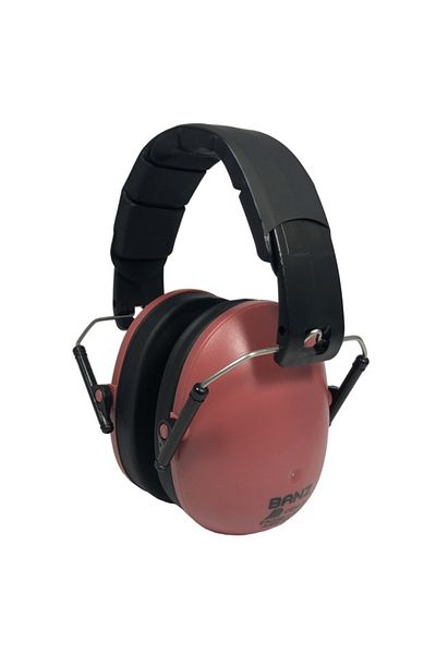 Banz Children's Earmuffs, Bubzee, 3-10 Years, Maroon