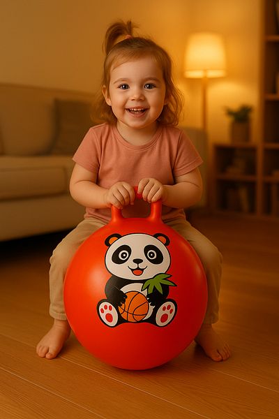 hak-iş oyuncak Jumping Ball 45 cm -With Pump Gift-