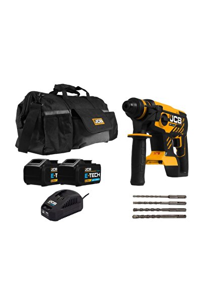 Jcb 21-18blrh Kömürsüz Çift Akülü Sds-plus Kırıcı Delici - 18 V 6.0 Ah