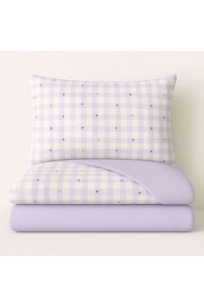 Pazar Home Bedding 4-Piece Cotton Baby Single Bedspread - Bazaar Home Birth with Stitched Filling