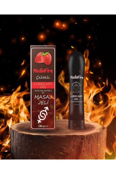 MediaFire Kayganlaştırıcı Jel 100ml Çilekli Kaygan Jel