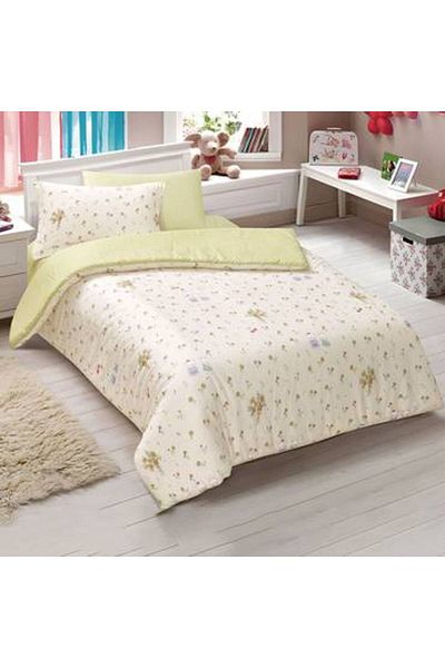Pazar Home Bedding 4-Piece Cotton Baby Single Bedspread - Bazaar Home Birth with Stitched Filling