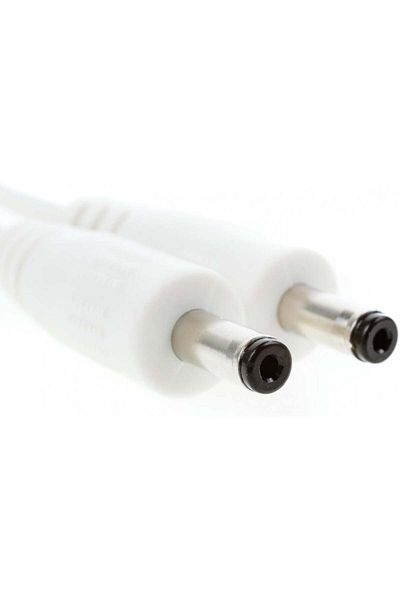 Eshine Cablu de interconectare pentru LED EShine, metal/PVC, alb/argintiu, 3 m