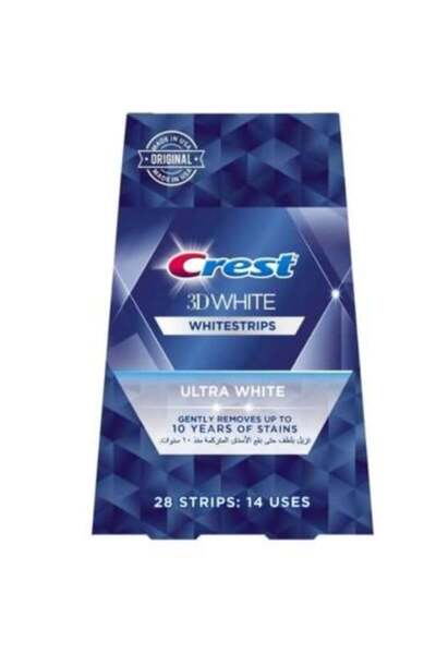 Crest 3D White Teeth Whitening Strips Crest, 28 Strips
