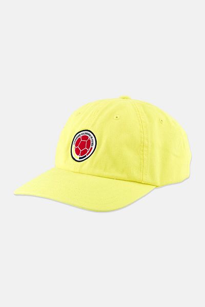 adidas Men Brand Logo Adjustable Cap, Yellow