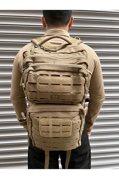 NkyÜniforma Rucsac tactic NKYStore 45L – Panou MOLLE, mai multe compartimente, rezistent la apă